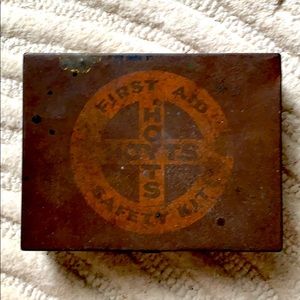 Vintage first aid tin